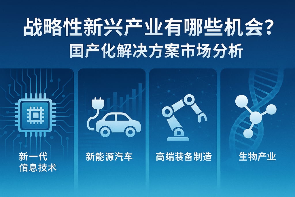 战略性新兴产业有哪些机会？国产化解决方案市场分析
