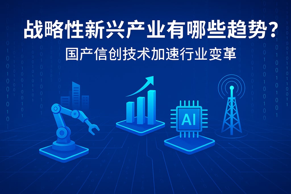 战略性新兴产业有哪些趋势？国产信创技术加速行业变革