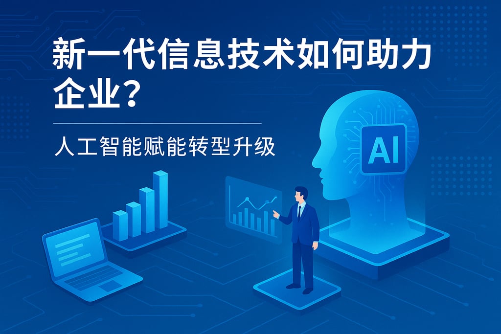 新一代信息技术如何助力企业？人工智能赋能转型升级