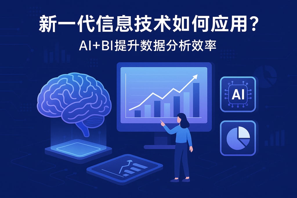 新一代信息技术如何应用？AI+BI提升数据分析效率