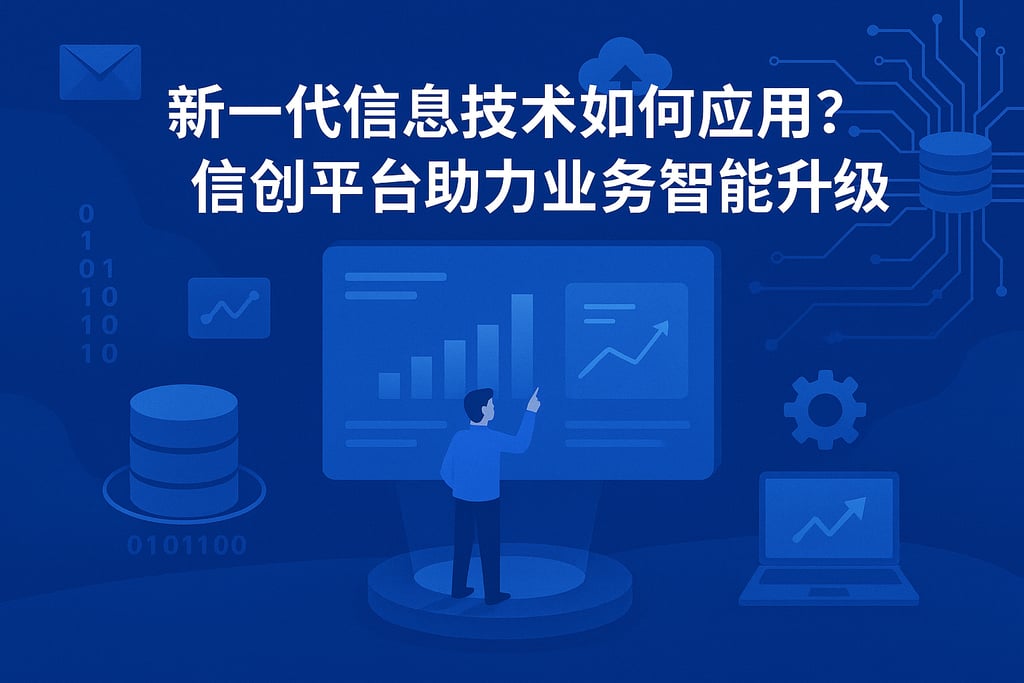 新一代信息技术如何应用？信创平台助力业务智能升级