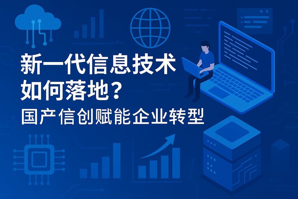 新一代信息技术如何落地？国产信创赋能企业转型