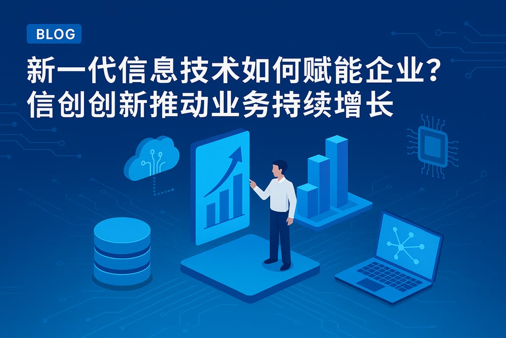 新一代信息技术如何赋能企业？信创创新推动业务持续增长