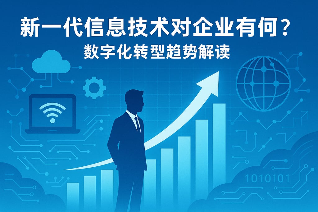 新一代信息技术对企业有何影响？数字化转型趋势解读