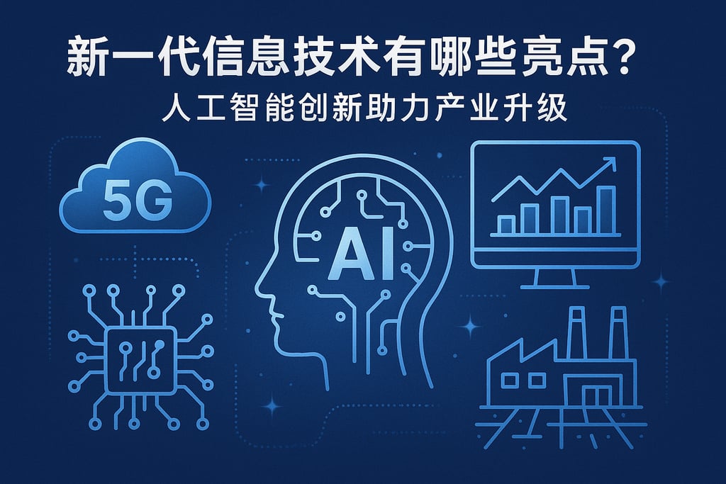 新一代信息技术有哪些亮点？人工智能创新助力产业升级