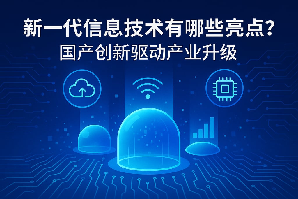 新一代信息技术有哪些亮点？国产创新驱动产业升级