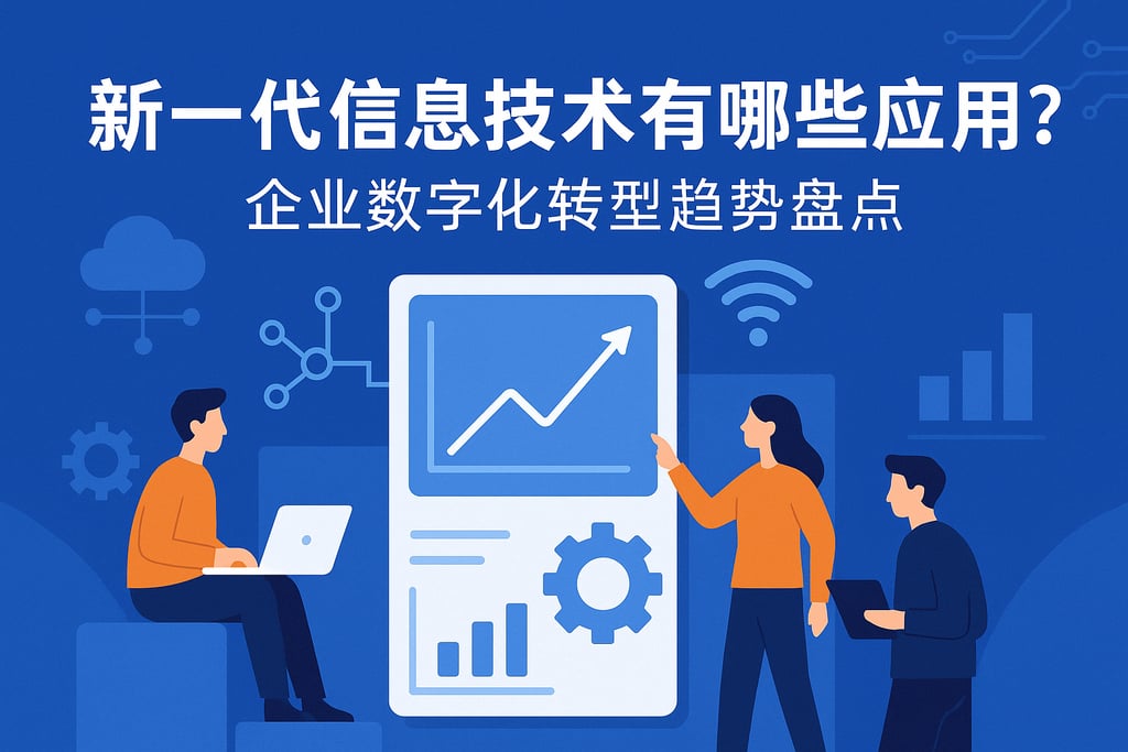 新一代信息技术有哪些应用？企业数字化转型趋势盘点