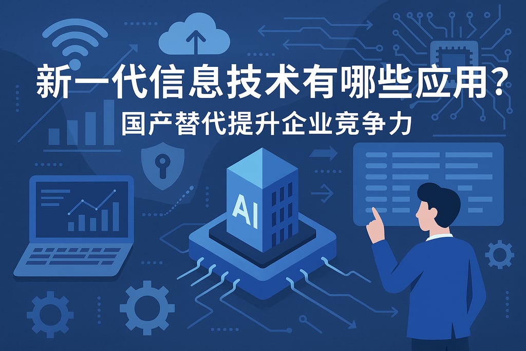 新一代信息技术有哪些应用？国产替代提升企业竞争力