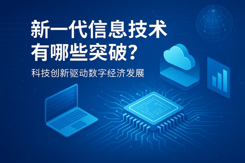 新一代信息技术有哪些突破？科技创新驱动数字经济发展