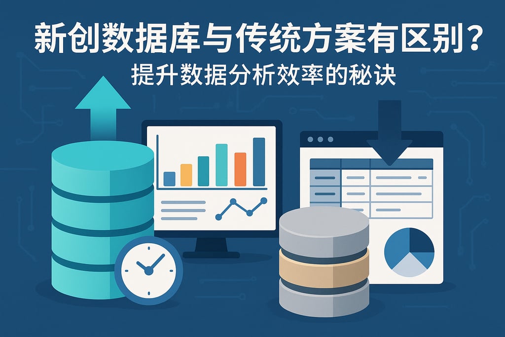 新创数据库与传统方案有何区别？提升数据分析效率的秘诀