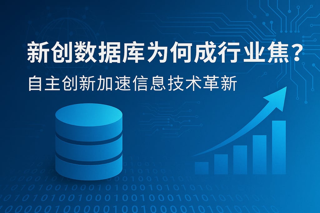 新创数据库为何成为行业焦点？自主创新加速信息技术革新