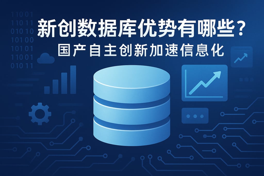 新创数据库优势有哪些？国产自主创新加速信息化