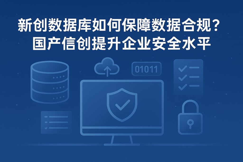 新创数据库如何保障数据合规？国产信创提升企业安全水平