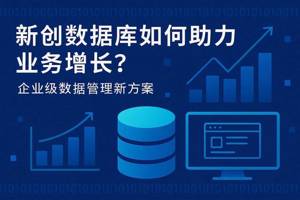 新创数据库如何助力业务增长？企业级数据管理新方案