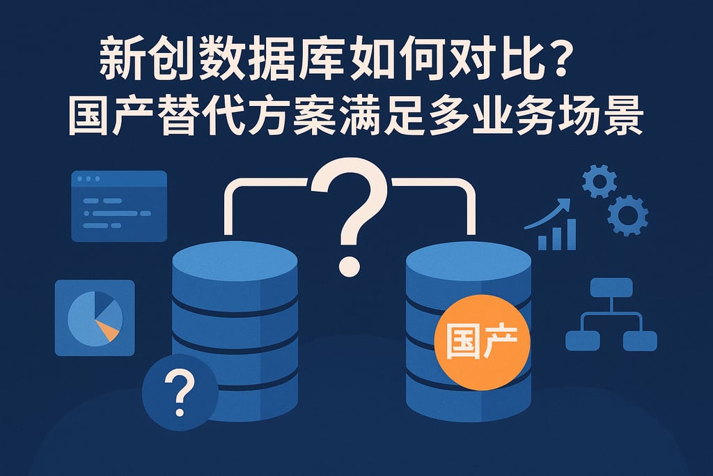新创数据库如何对比？国产替代方案满足多业务场景
