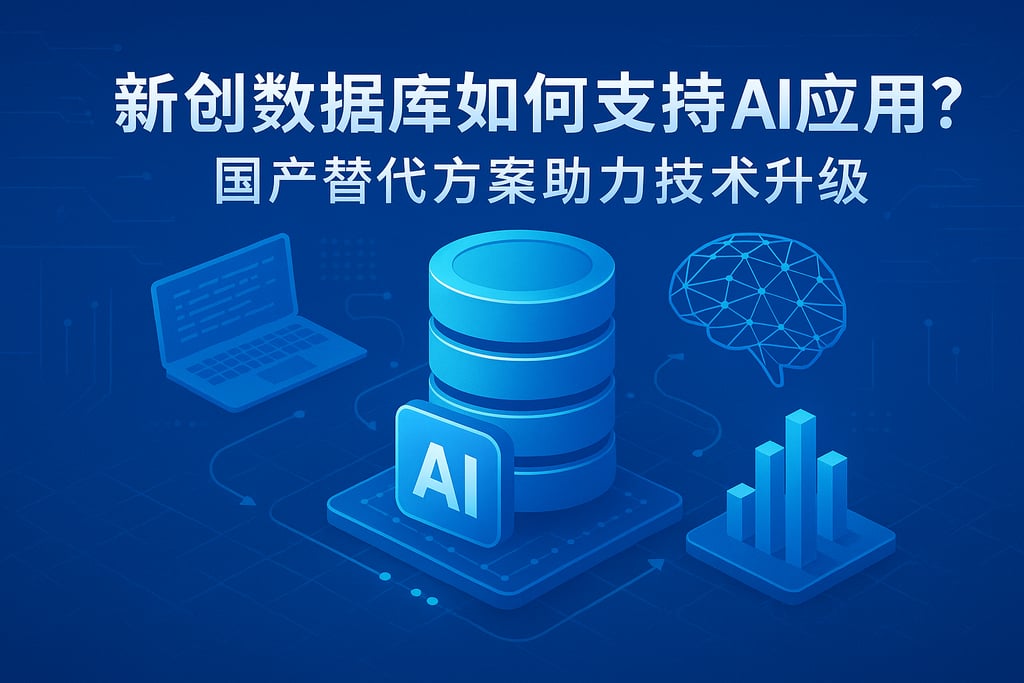 新创数据库如何支持AI应用？国产替代方案助力技术升级
