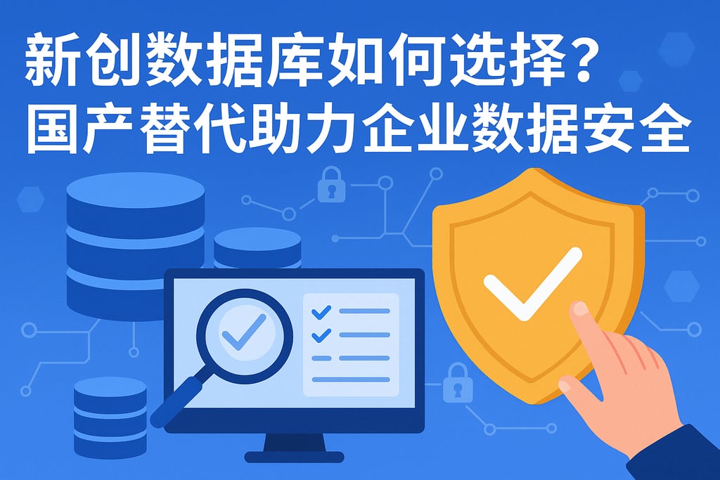 新创数据库如何选择？国产替代助力企业数据安全
