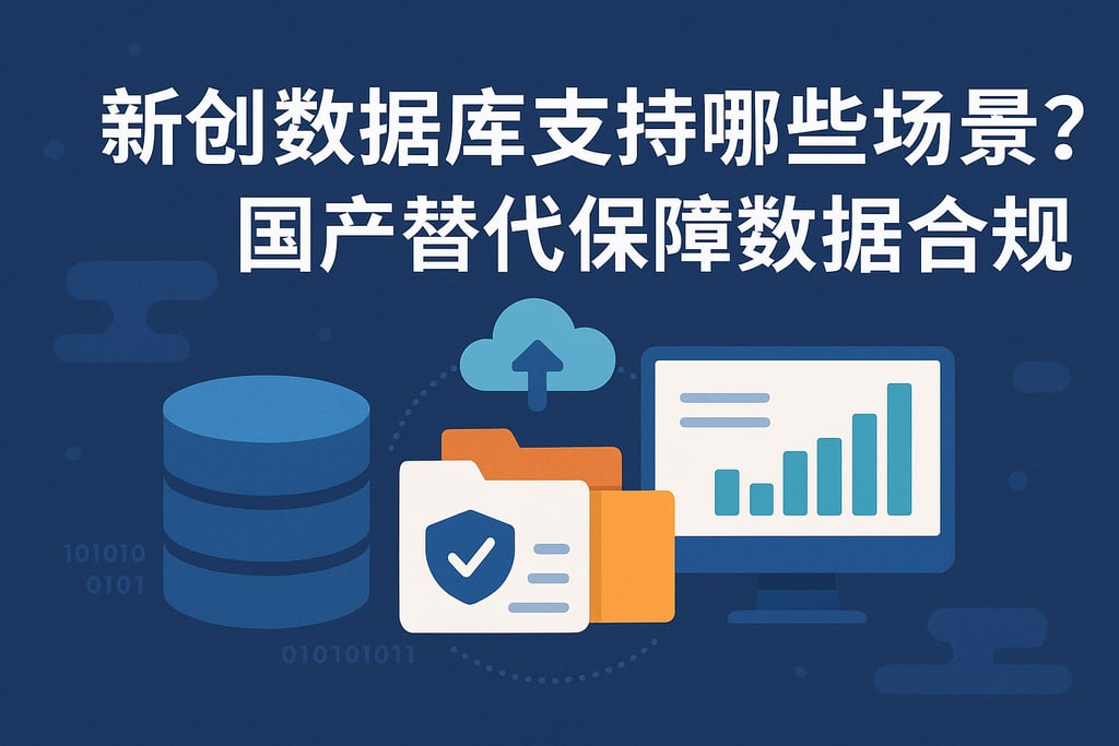 新创数据库支持哪些场景？国产替代保障数据合规