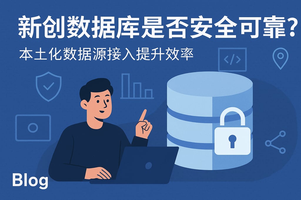 新创数据库是否安全可靠？本土化数据源接入提升效率