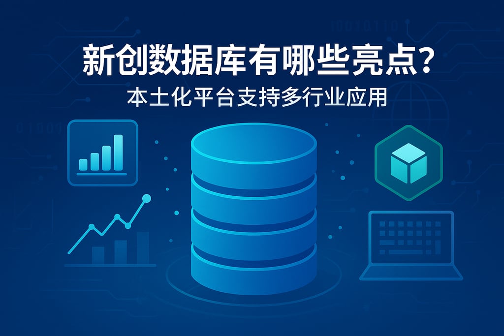 新创数据库有哪些亮点？本土化平台支持多行业应用