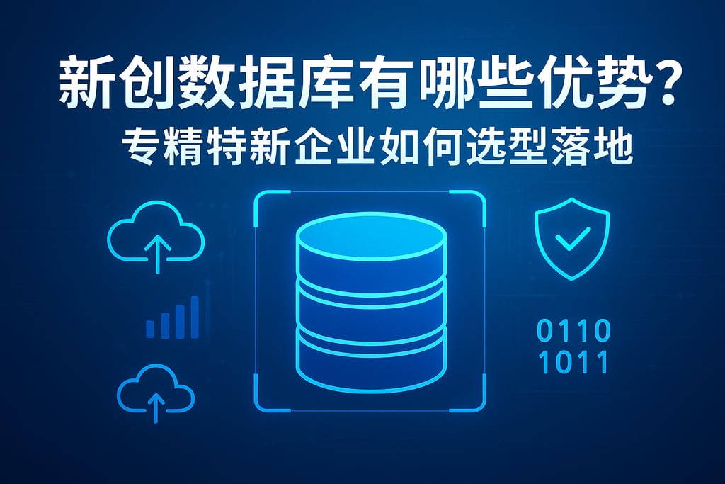 新创数据库有哪些优势？专精特新企业如何选型落地