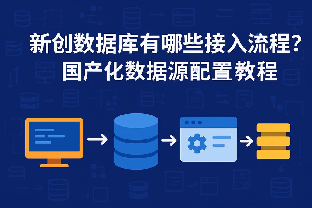 新创数据库有哪些接入流程？国产化数据源配置教程