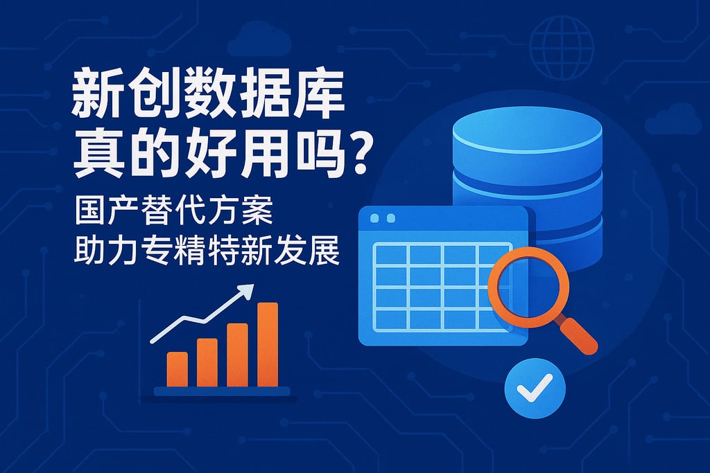 新创数据库真的好用吗？国产替代方案助力专精特新发展