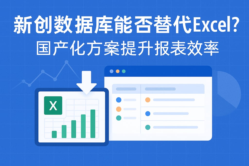 新创数据库能否替代Excel？国产化方案提升报表效率