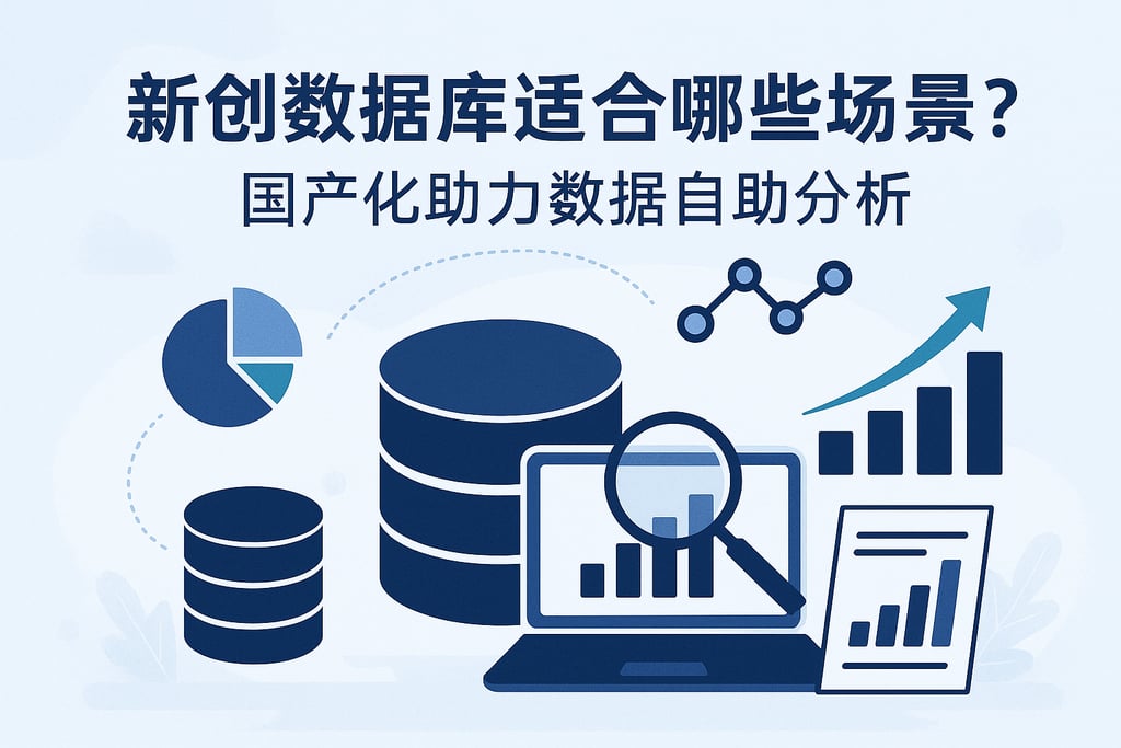 新创数据库适合哪些场景？国产化助力数据自助分析