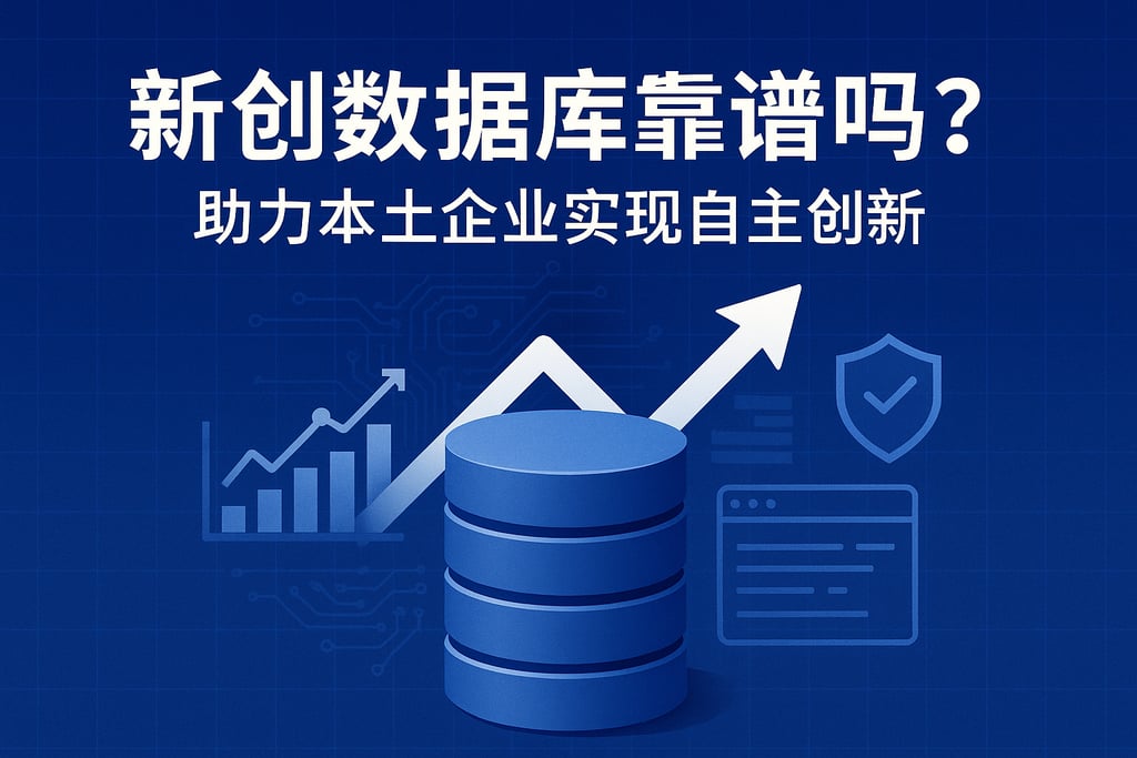 新创数据库靠谱吗？助力本土企业实现自主创新