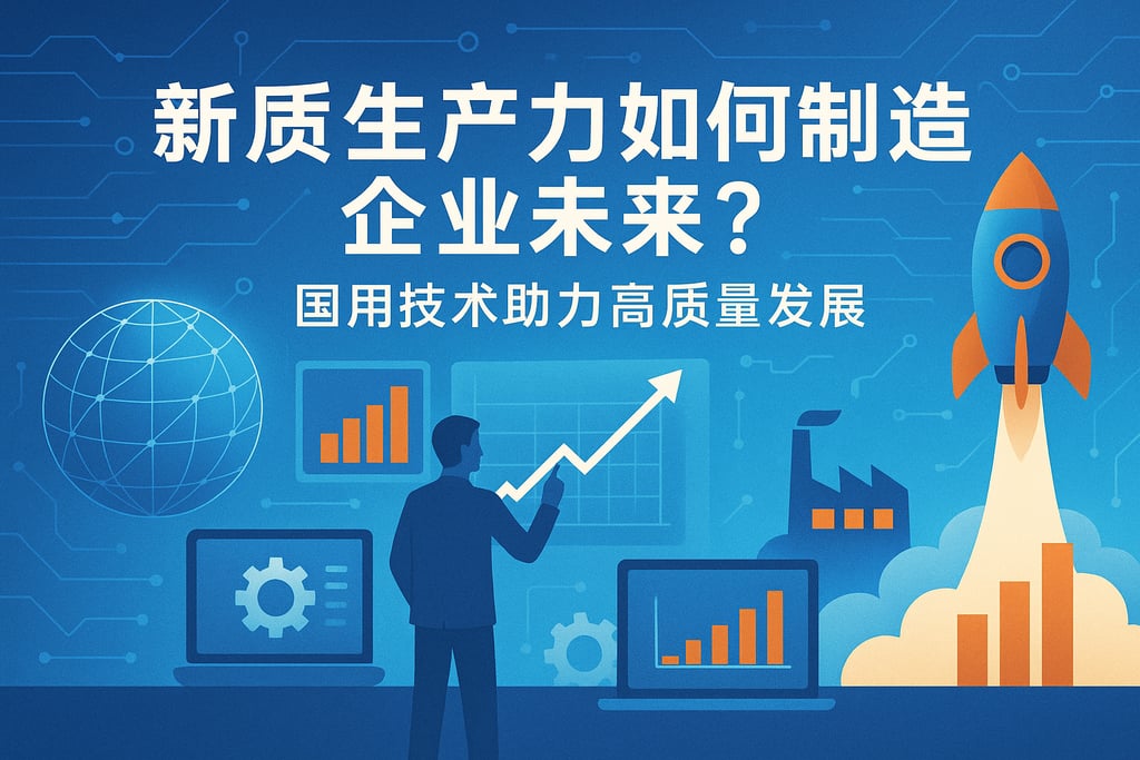 新质生产力如何塑造企业未来？国产技术助力高质量发展