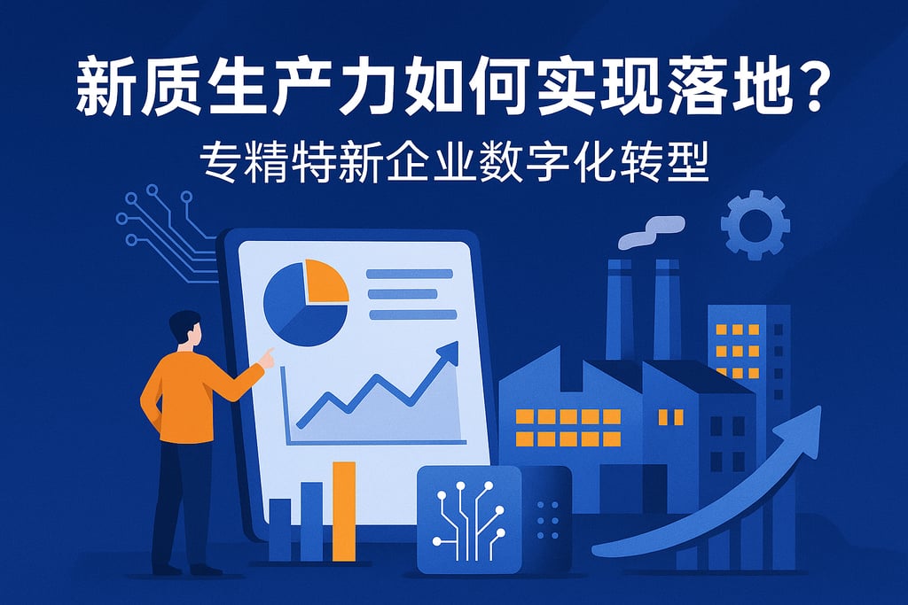 新质生产力如何实现落地？专精特新企业数字化转型