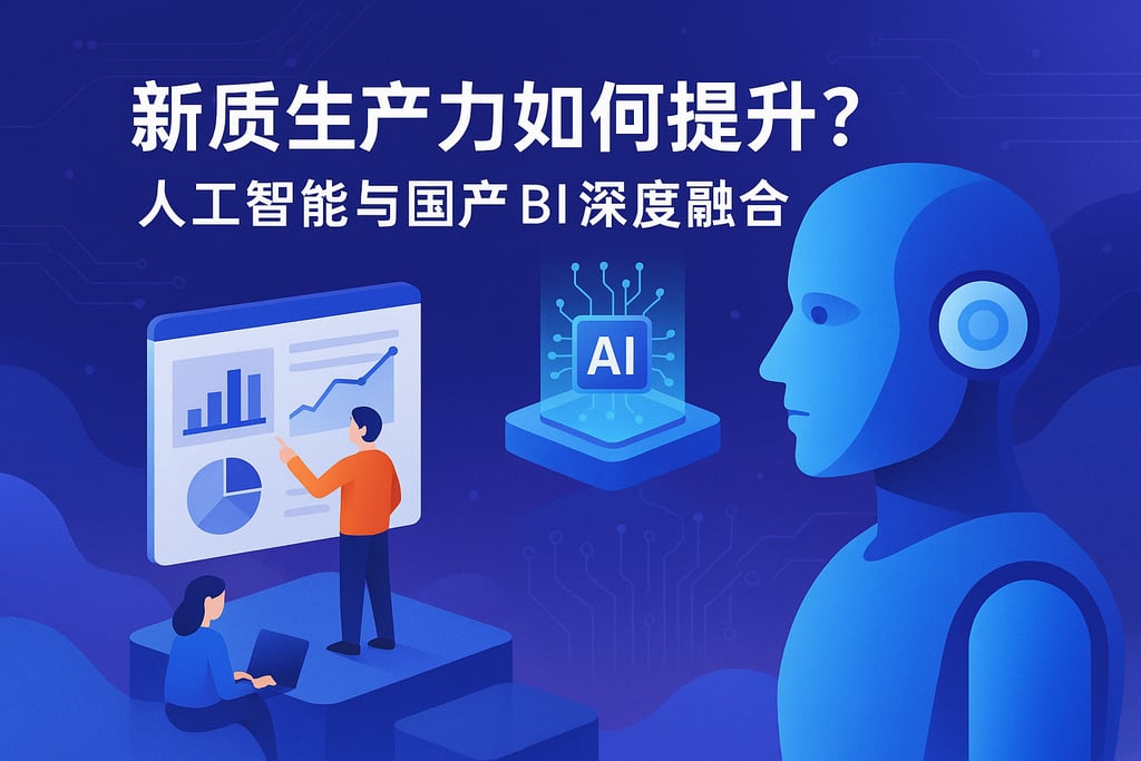 新质生产力如何提升？人工智能与国产BI深度融合