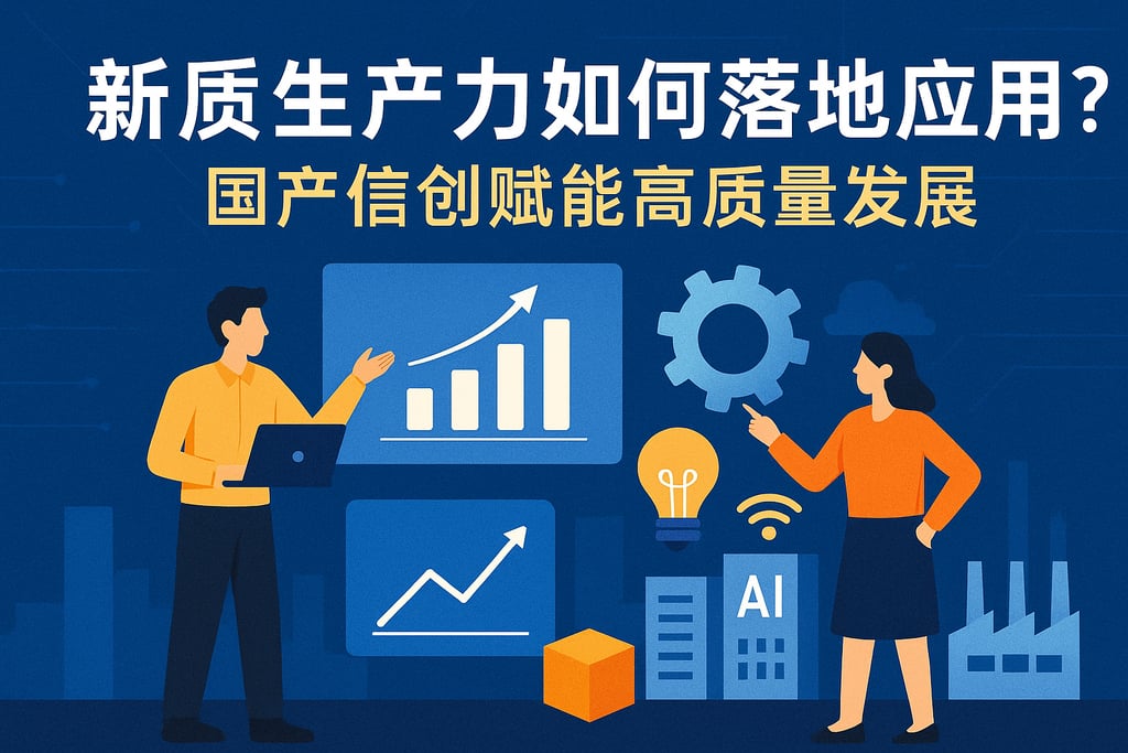 新质生产力如何落地应用？国产信创赋能高质量发展