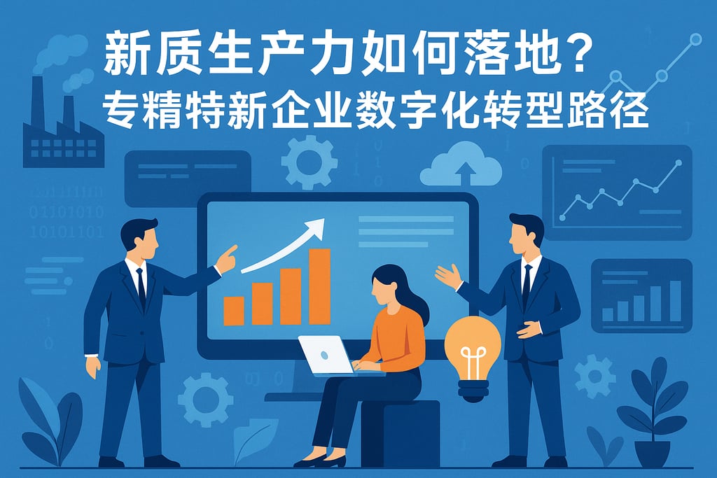 新质生产力如何落地？专精特新企业数字化转型路径
