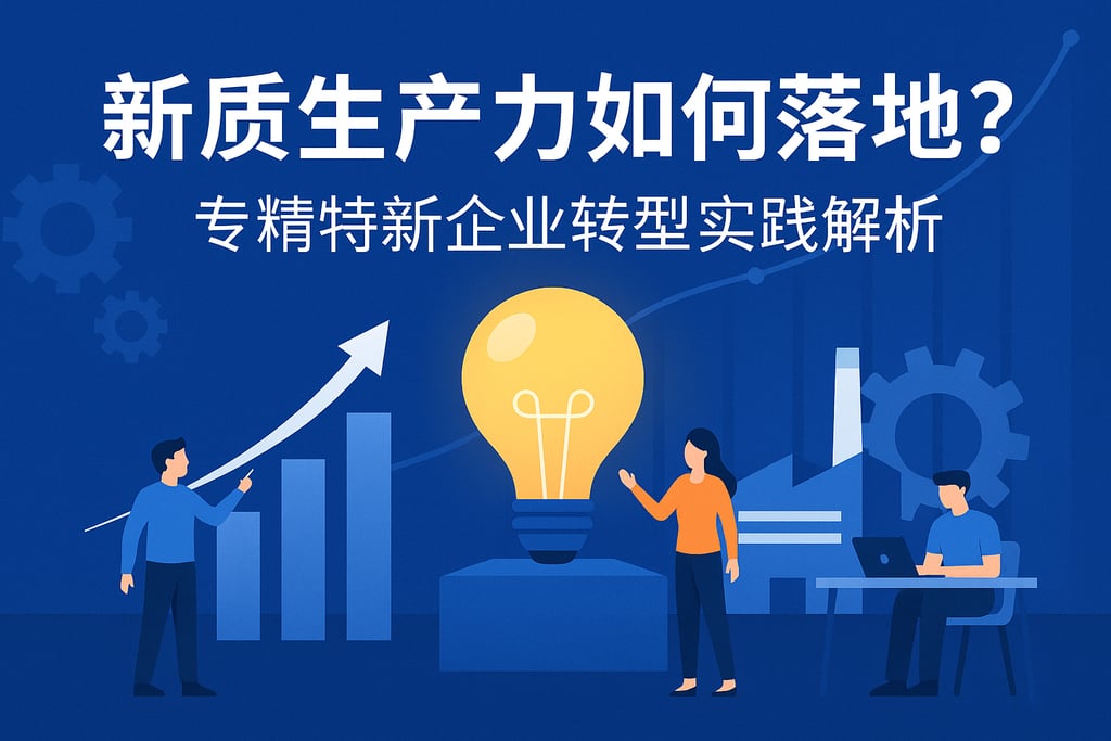 新质生产力如何落地？专精特新企业转型实践解析