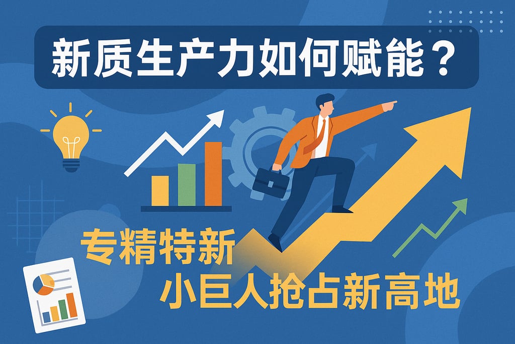 新质生产力如何赋能企业？专精特新小巨人抢占新高地