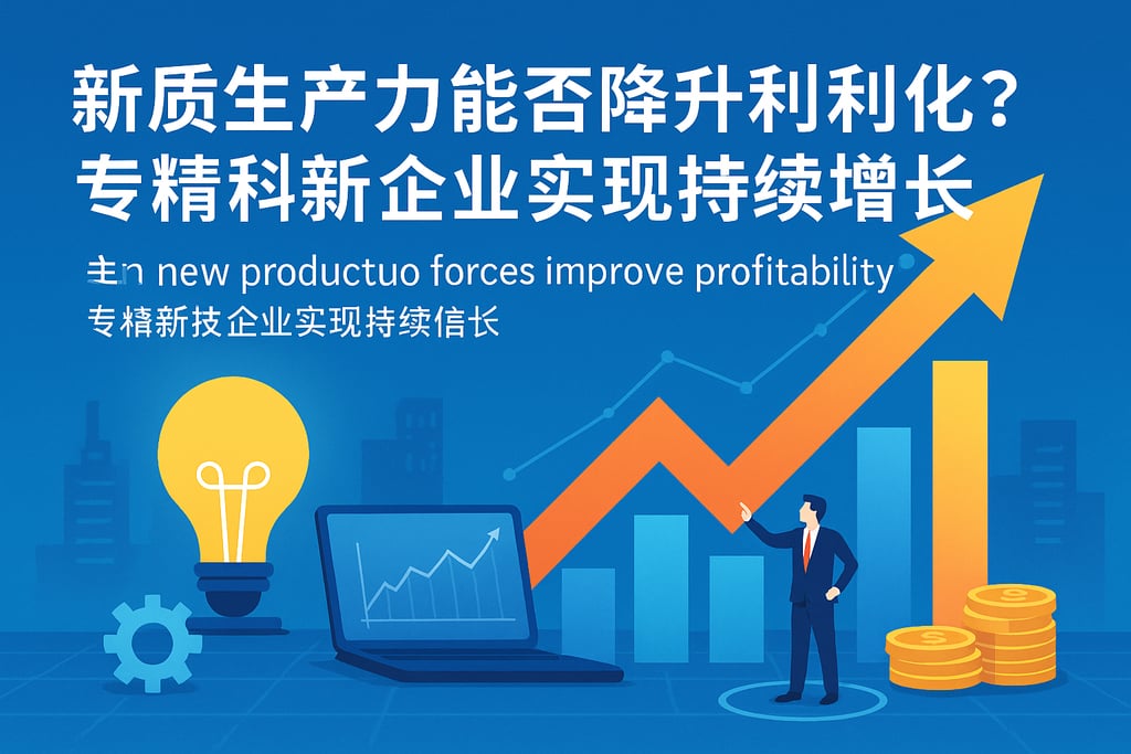 新质生产力能否提升盈利能力？专精特新企业实现持续增长