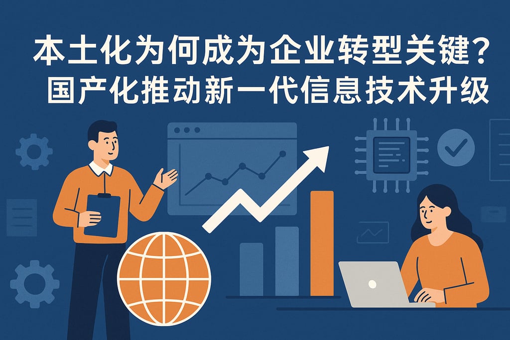 本土化为何成为企业转型关键？国产化推动新一代信息技术升级