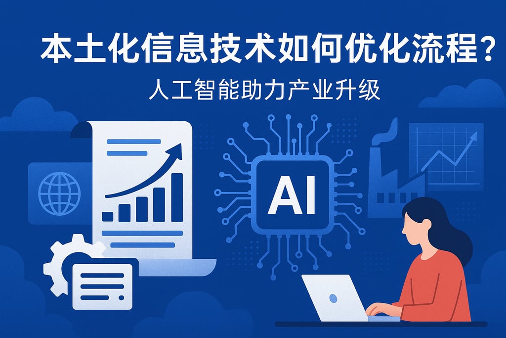 本土化信息技术如何优化流程？人工智能助力产业升级