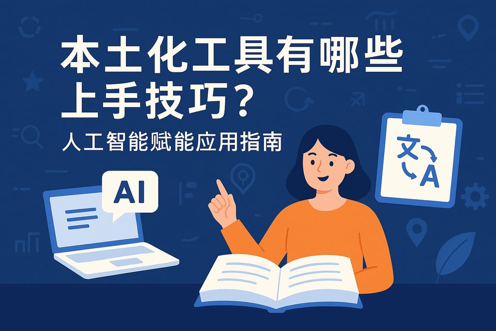 本土化工具有哪些上手技巧？人工智能赋能应用指南