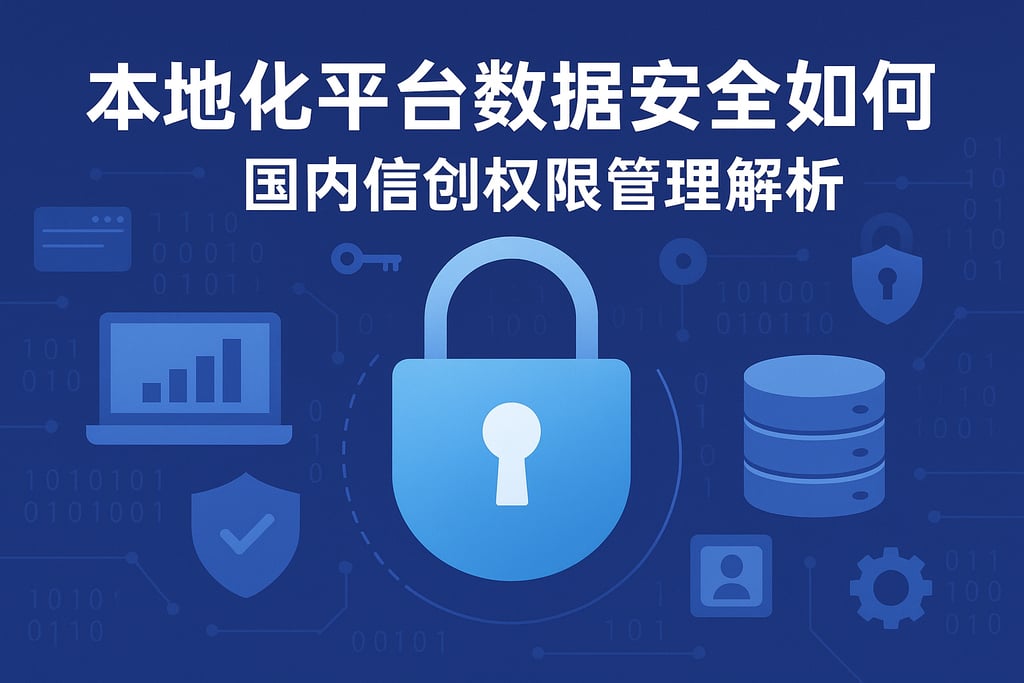 本土化平台数据安全如何保障？国产信创权限管理解析