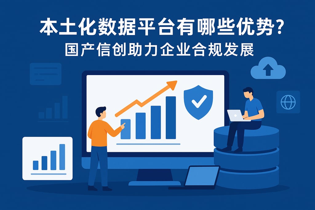 本土化数据平台有哪些优势？国产信创助力企业合规发展
