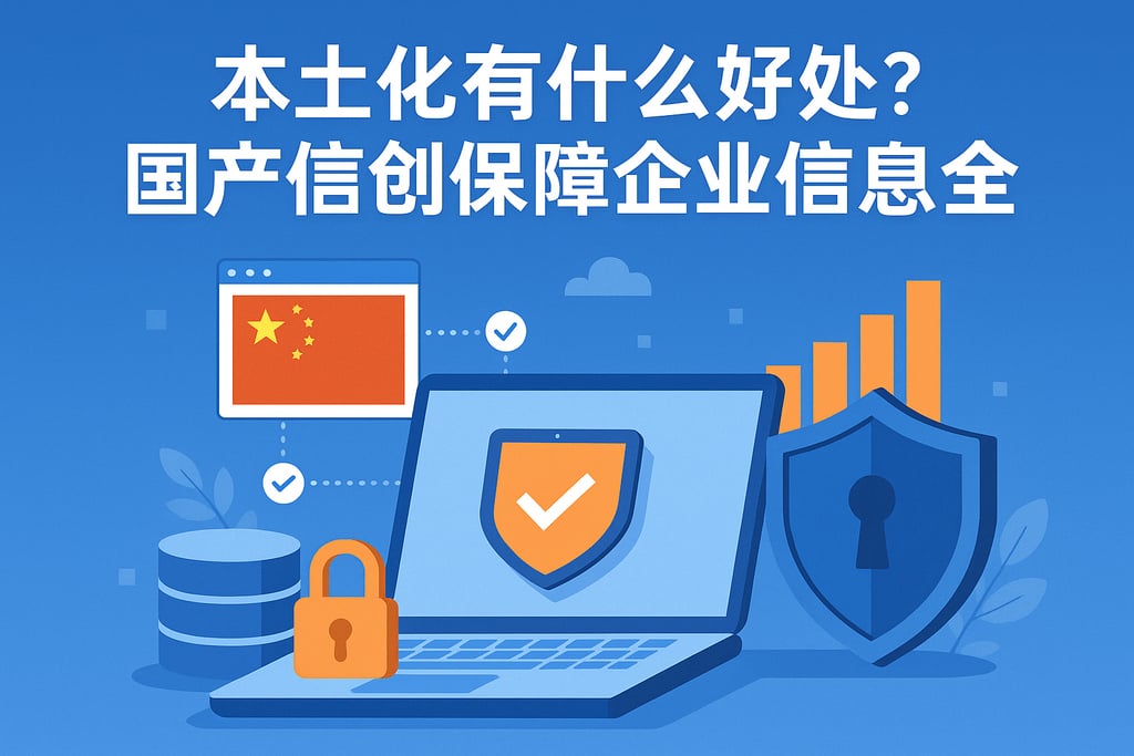 本土化有什么好处？国产信创保障企业信息安全