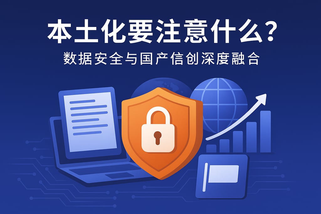 本土化要注意什么？数据安全与国产信创深度融合