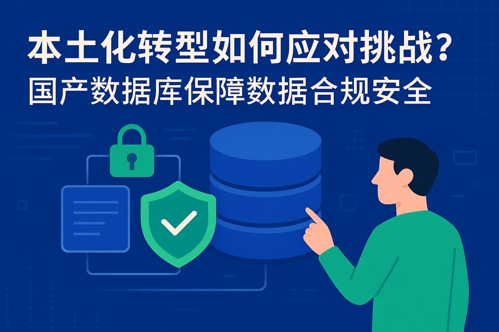 本土化转型如何应对挑战？国产数据库保障数据合规安全