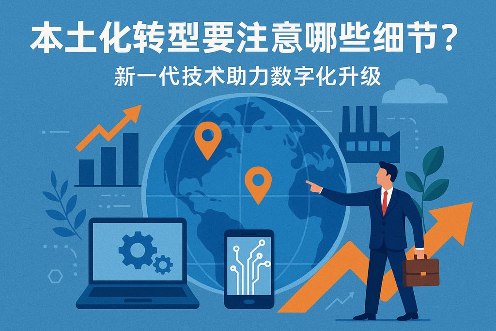 本土化转型要注意哪些细节？新一代技术助力数字化升级