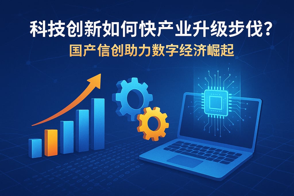 科技创新如何加快产业升级步伐？国产信创助力数字经济崛起