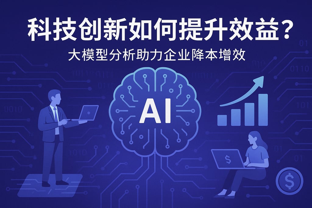 科技创新如何提升效益？大模型分析助力企业降本增效