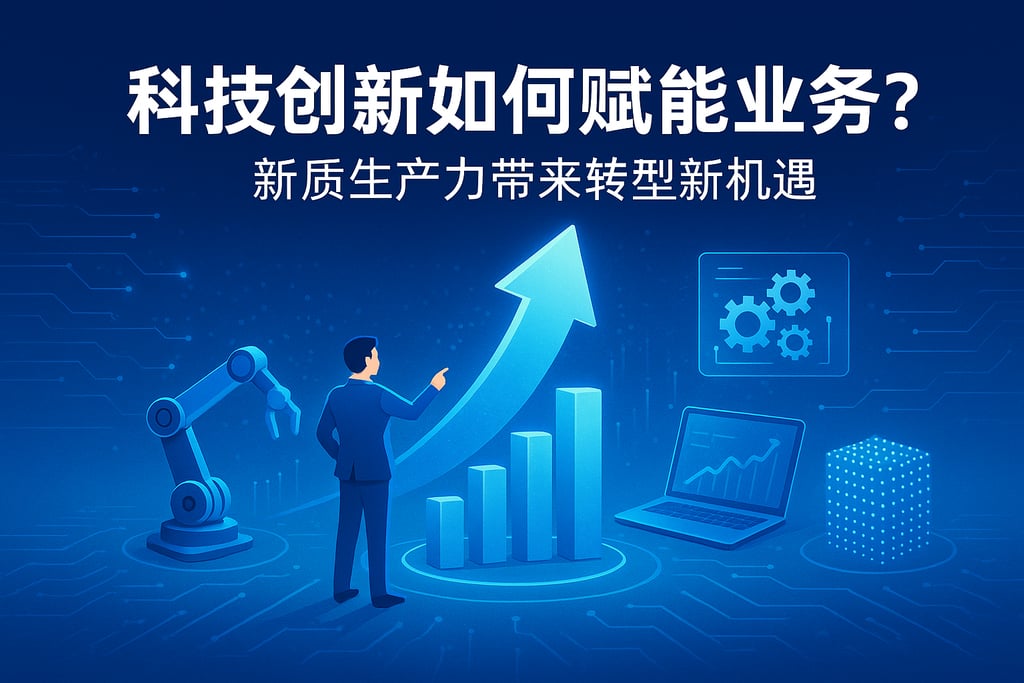 科技创新如何赋能业务？新质生产力带来转型新机遇